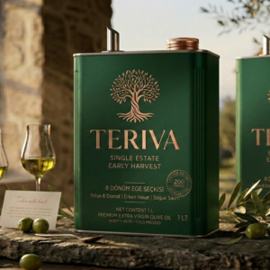 TERIVA Erken Hasat Soğuk Sıkım Zeytinyağı 5L